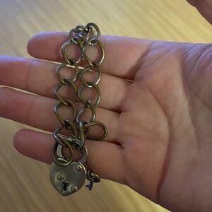Heart Lock Chain Bracelet